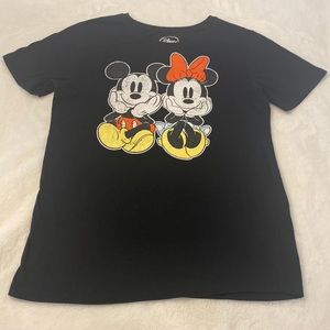 Disney Mickey & Minnie T-shirt with Vintage Vibes
